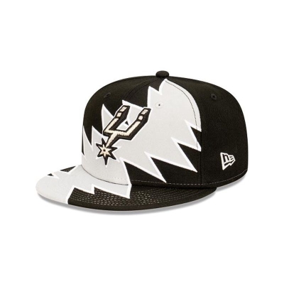 San Antonio Spurs Gorra | New Era NBA Flash 9fifty Snapback Cap Mexico - Negros
